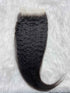 Prachtige Kinky Straight Closure Aanbieding 5x5 voor een Volledige en Natuurlijke Look