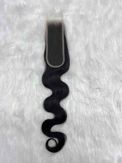 Natuurlijke Body Wave Closure 2x6 voor een Prachtige Haarstijl