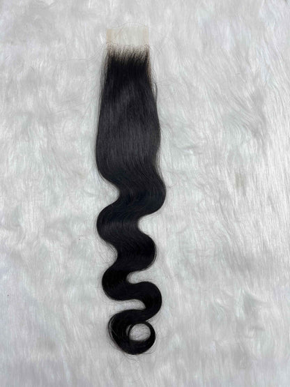 Natuurlijke Body Wave Closure 2x6 voor een Prachtige Haarstijl