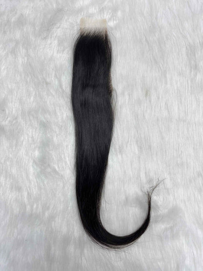 Natuurlijke Rechte Closure 2x6: Voor de Perfecte Haarlook
