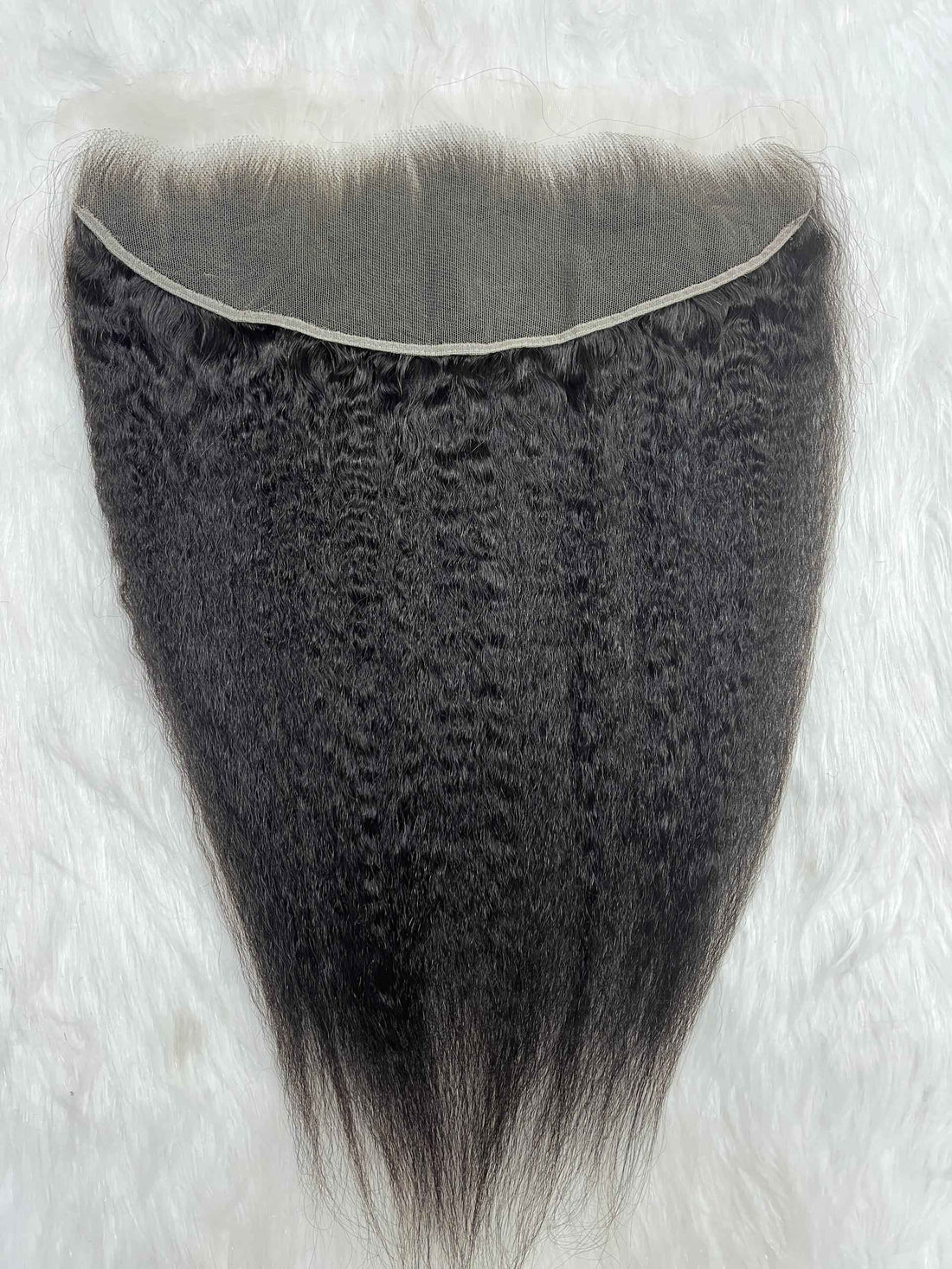 Kinky Straight Haarstuk Frontal 13x4 voor Natuurlijke Volumieuze Looks