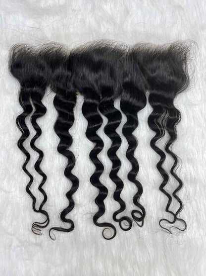 Italiaanse Krullende Frontale 13x4 - Voor Een Luscious Glamoureuze Look