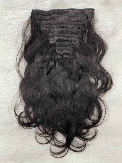 Verander je Look met Body Wave Clip-in Extensions